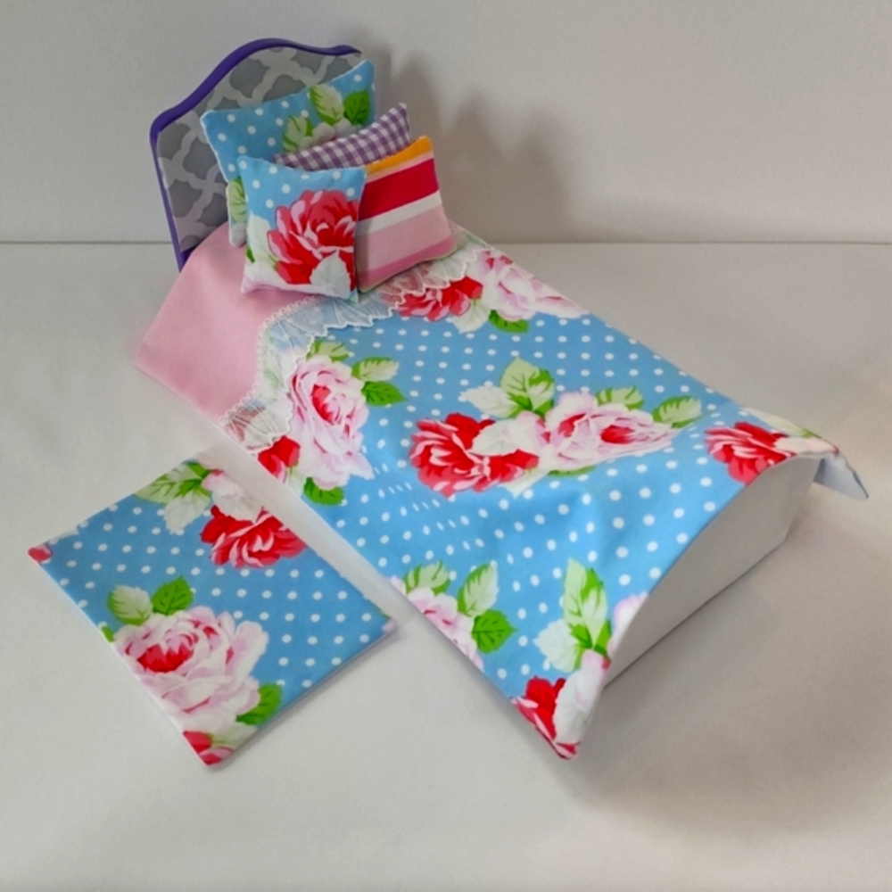 12 Inch Fashion Doll Bedding Set